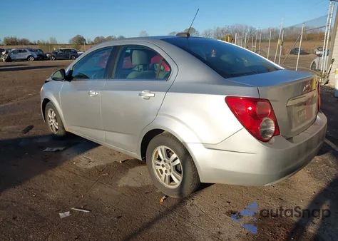 2015 Chevrolet Sonic Lt Auto from USA, damaged, VIN 1G1JC5SH9F4135127